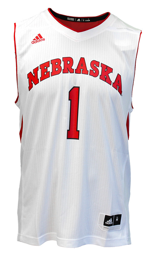 Adidas 2017 Nebrasketball #1 Jersey