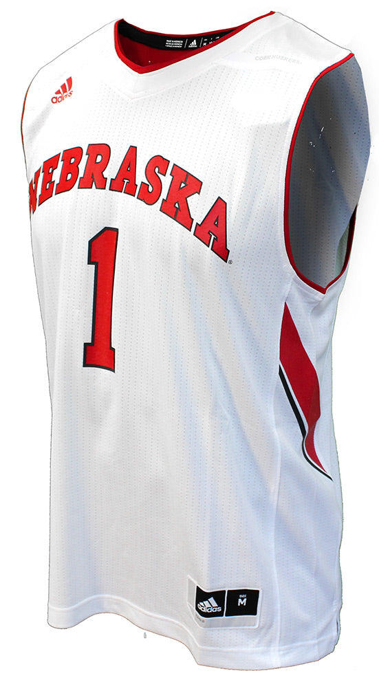 Adidas 2017 Nebrasketball #1 Jersey