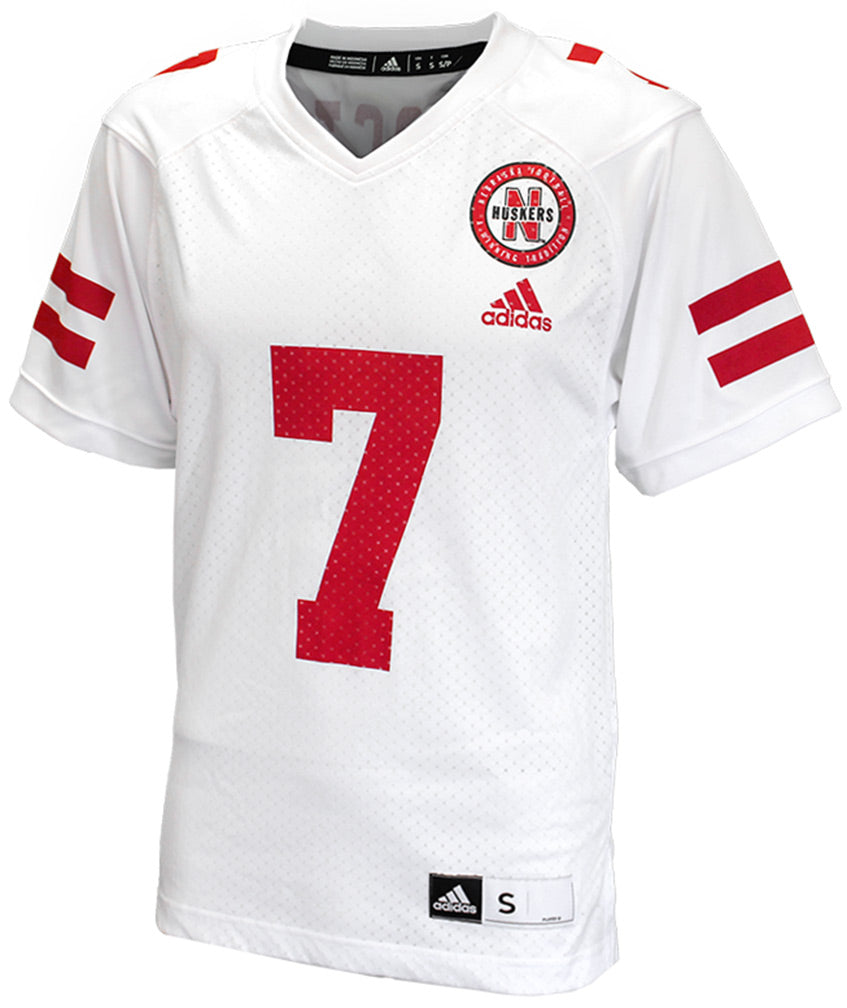 Adidas Frost Nebraska 2018 Styled Road Game Jersey