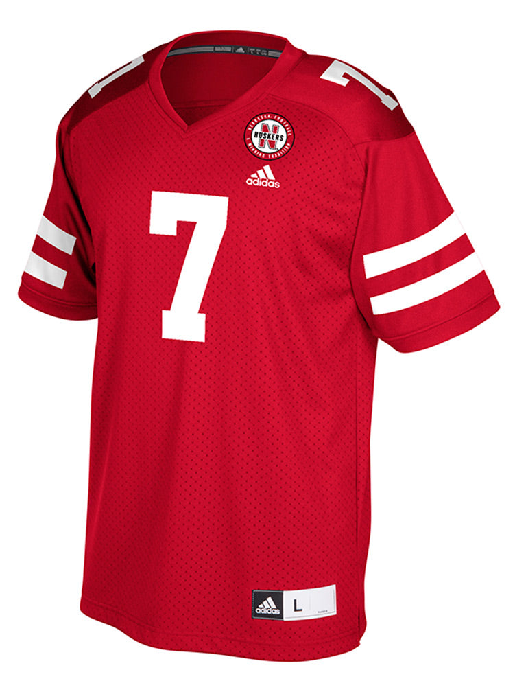 Adidas Frost Nebraska 2018 Styled Home Game Jersey