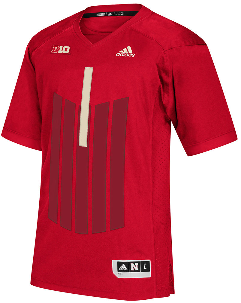 Adidas 2018 Alternate Huskers Strategy Jersey