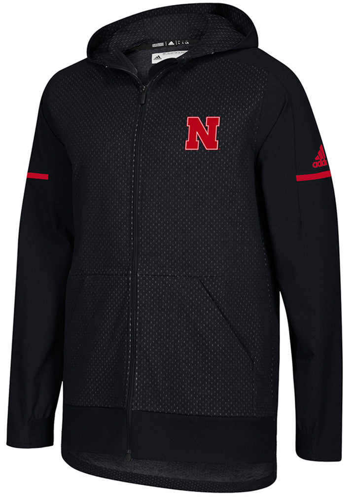 Adidas Nebraska N Squad Full Zip Jacket