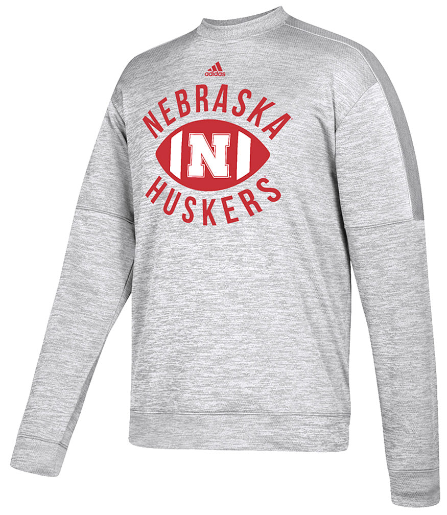 Adidas Nebraska Huskers Football Crew