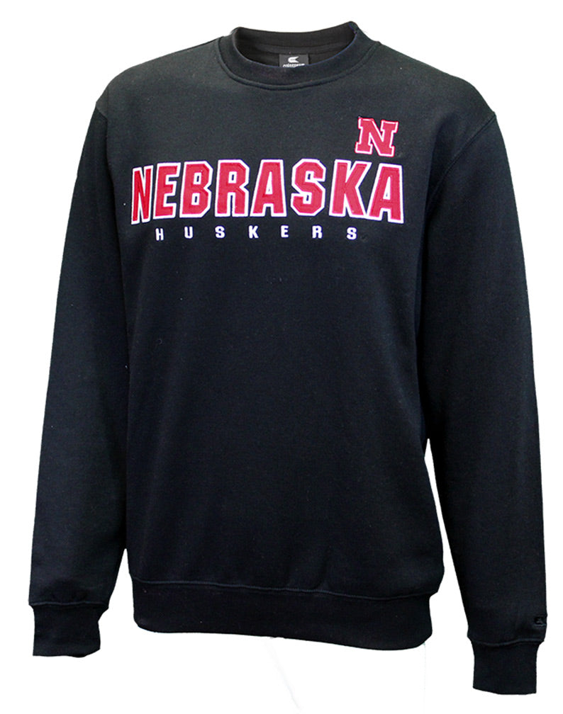 Nebraska Playbook Crew - Black
