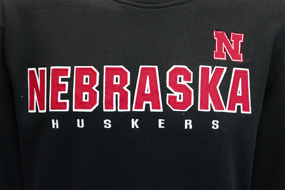 Nebraska Playbook Crew - Black