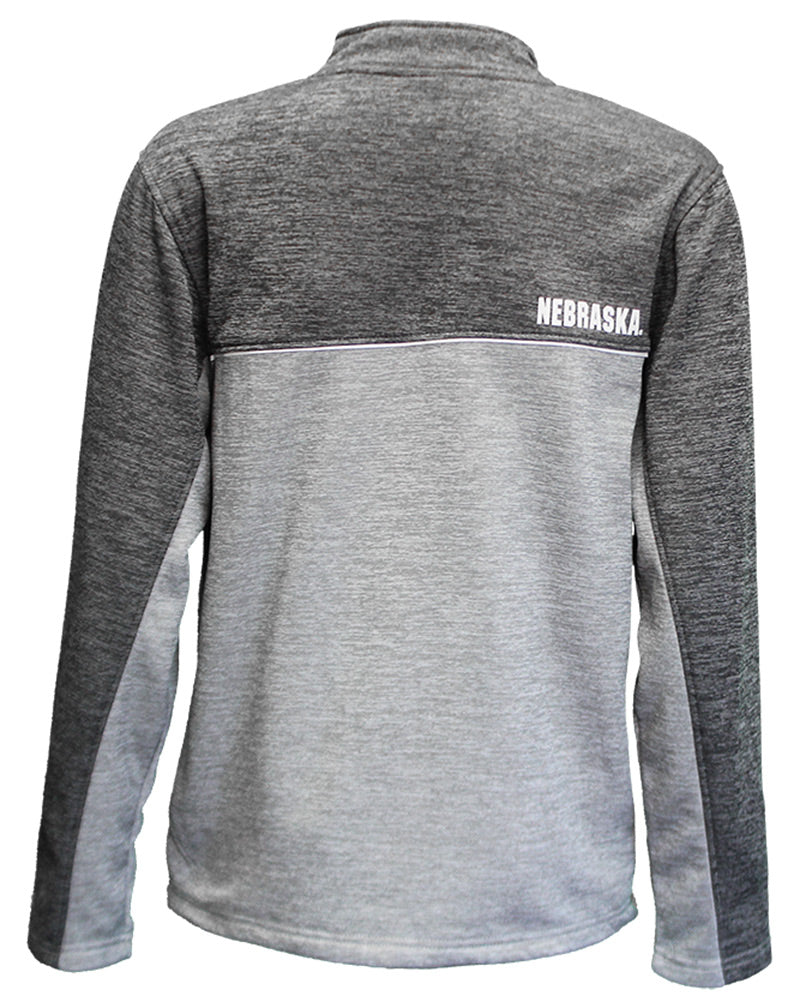 Nebraska Tonal Banked FZ  Hoodie