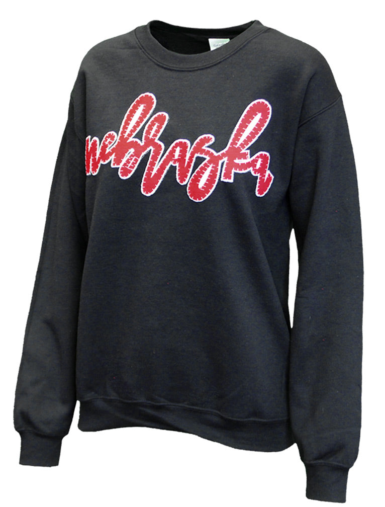 Womens Nebraska Cactus Crew