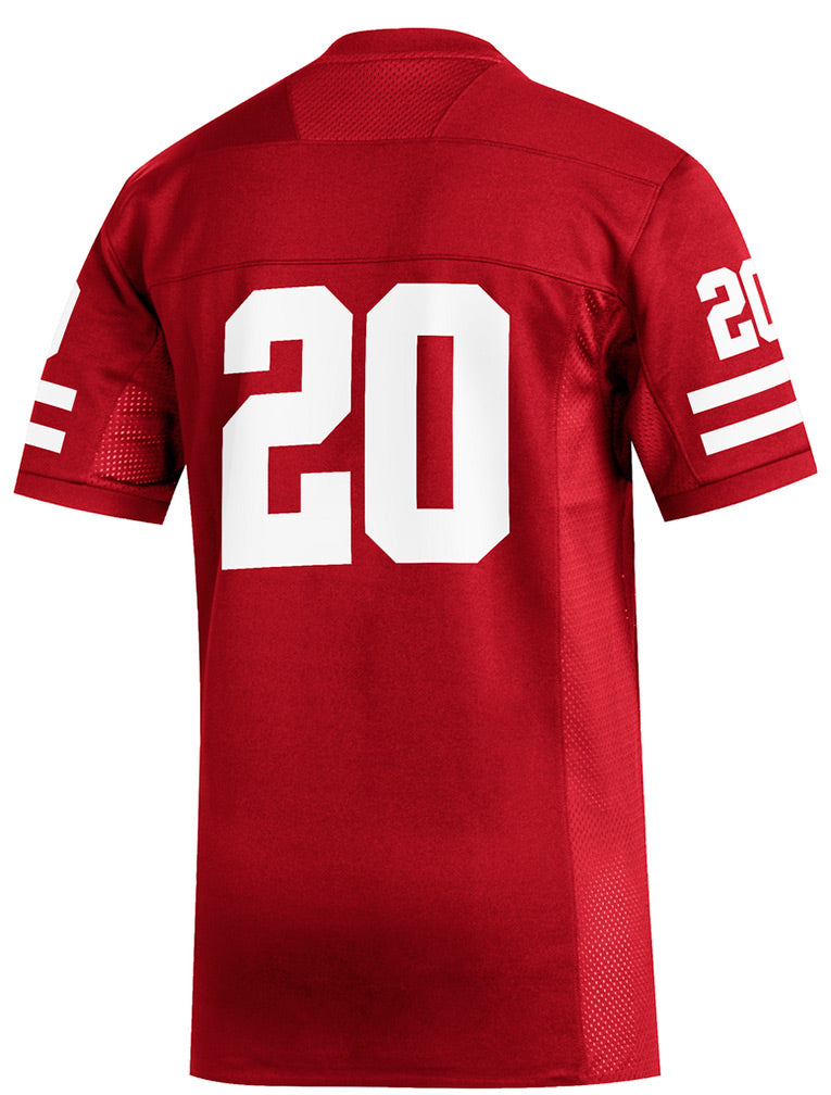 Adidas Nebraska 20 Home Jersey