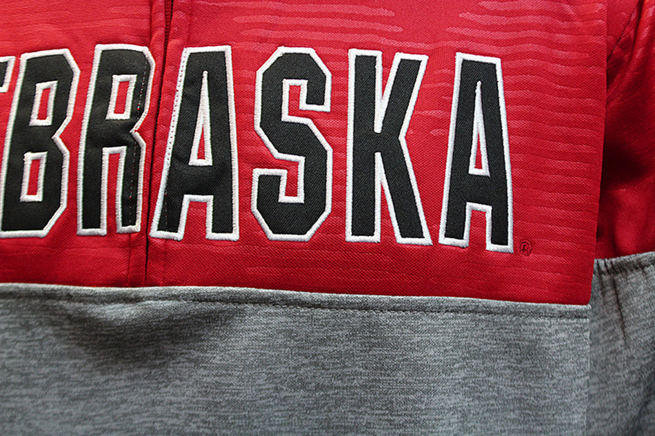 Nebraska Quarter Zip Hoodie
