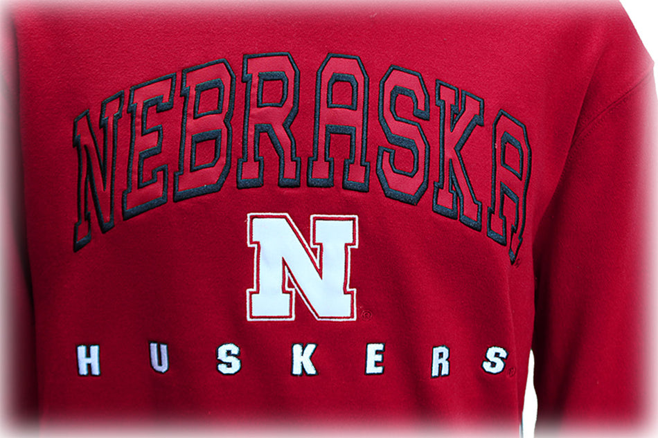 Nebraska Huskers Hero Crewneck - Red