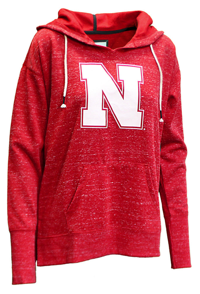 Ladies Nebraska VNeck Hoodie