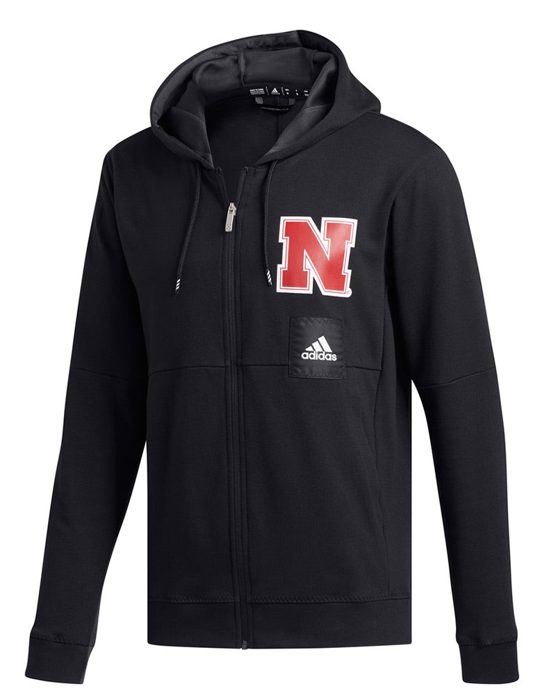 Adidas Nebraska Swingman Basketball Warm Up Hoodie