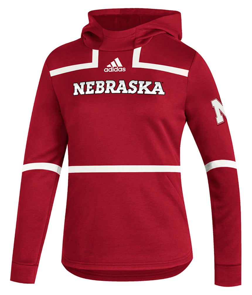 Adidas Womens Nebraska UTL Hoodie