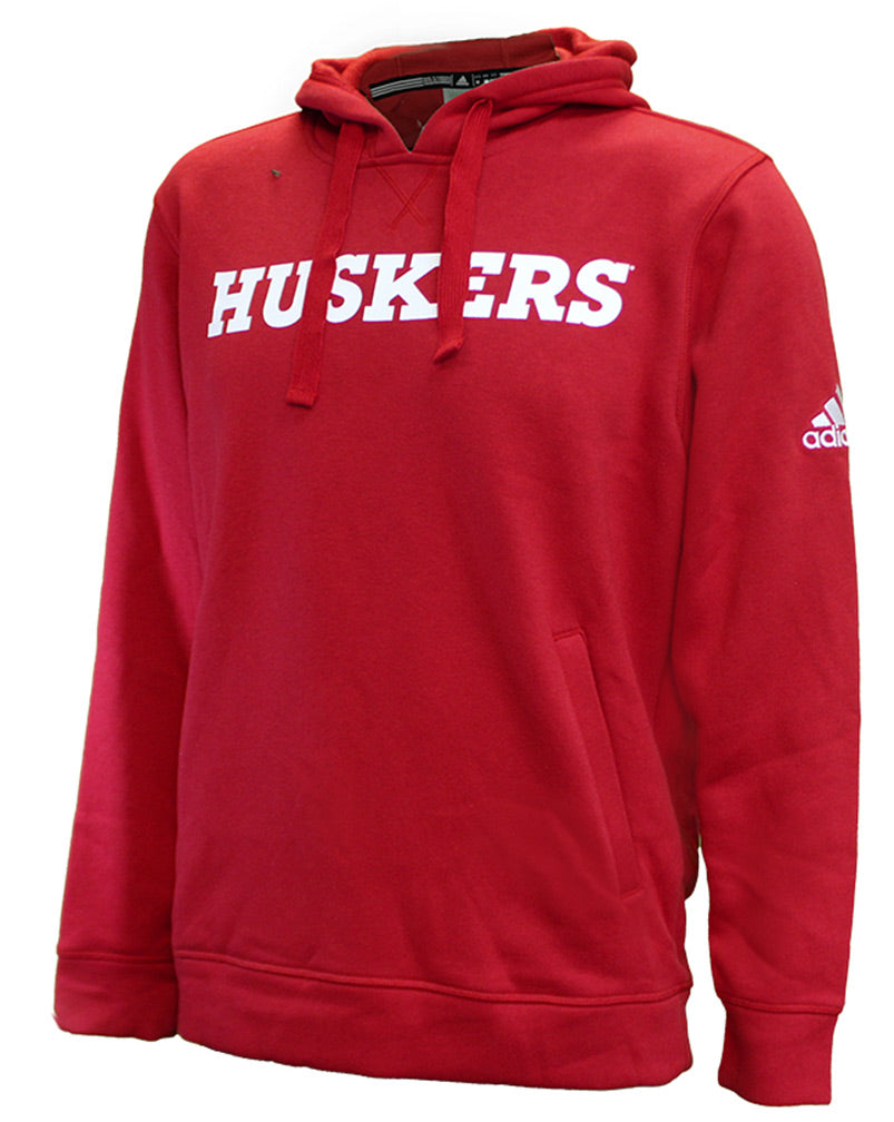 Adidas Nebraska Huskers Fleece Hoodie