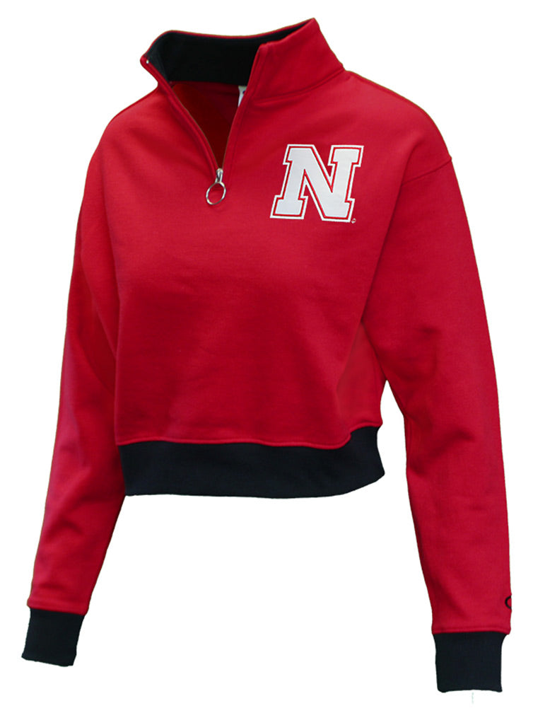 Ladies Nebraska Super Fan Quarter Zip
