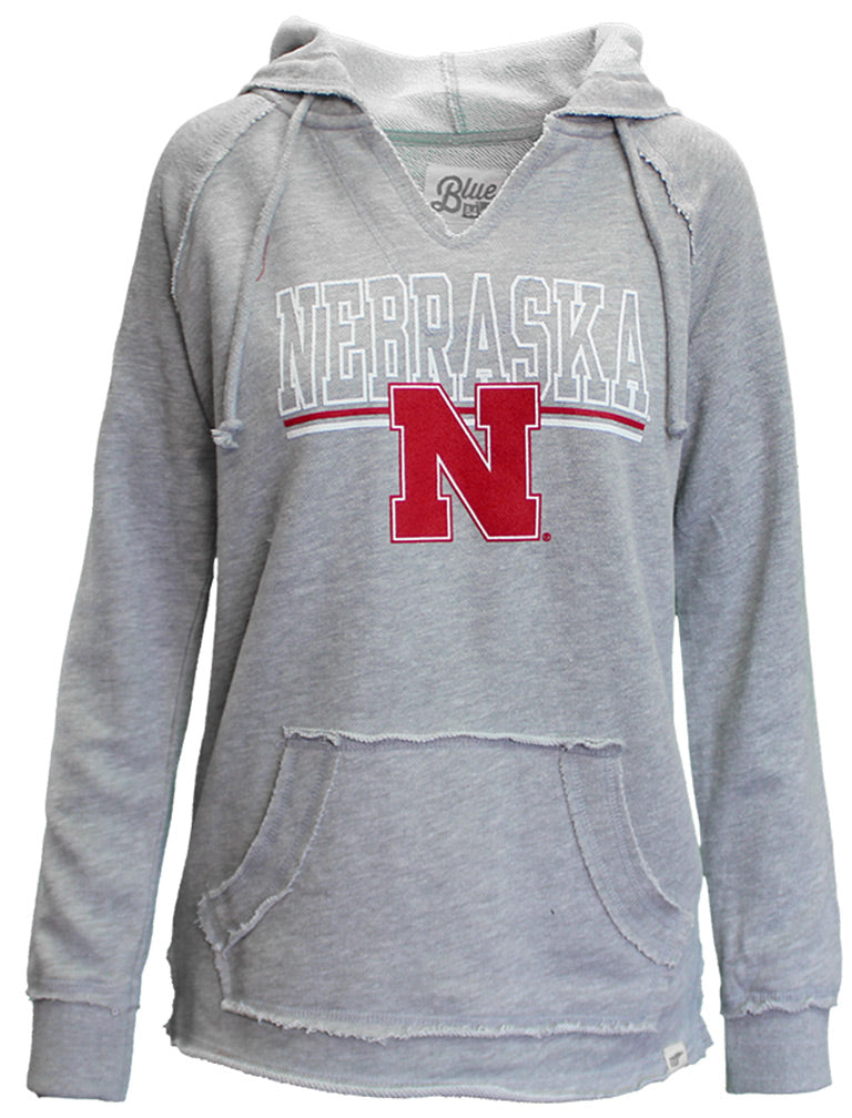 Womens Nebraska French Terry Hoodie