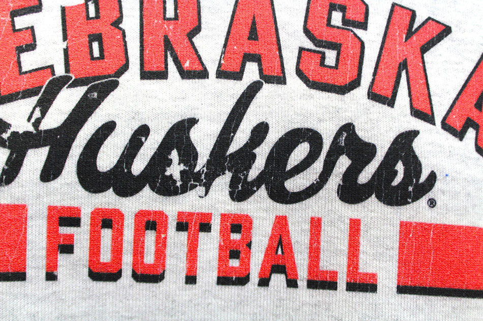 Ladies Nebraska Huskers Crop Hoodie