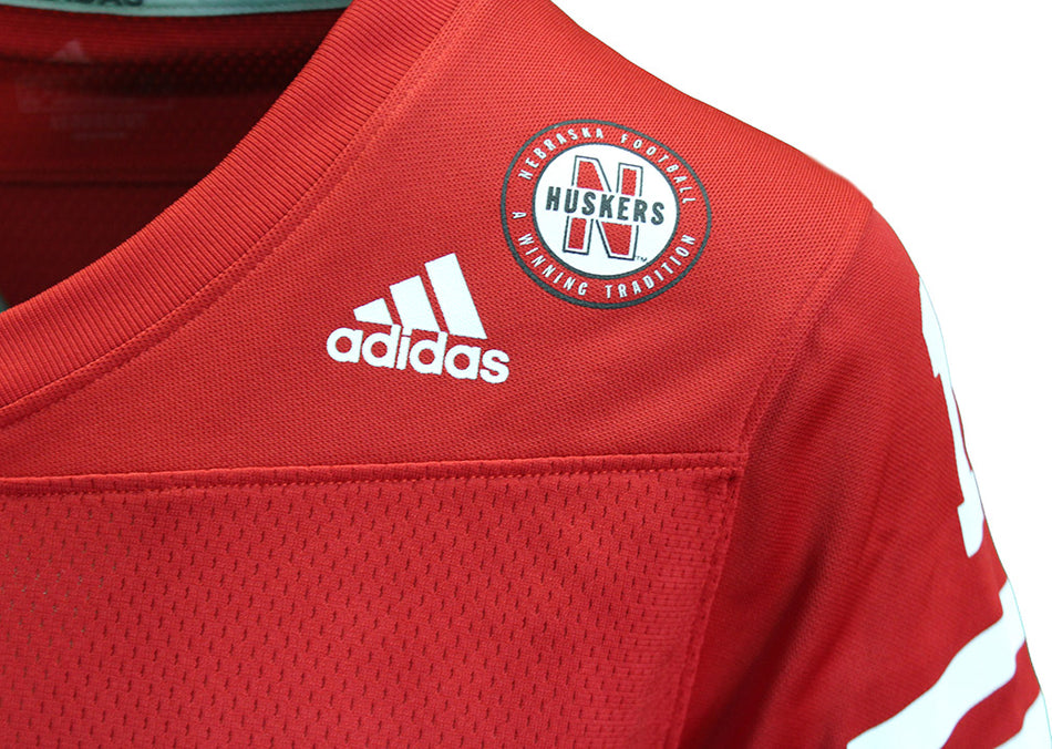 Adidas Womens Nebraska No 1 Replica Home Jersey