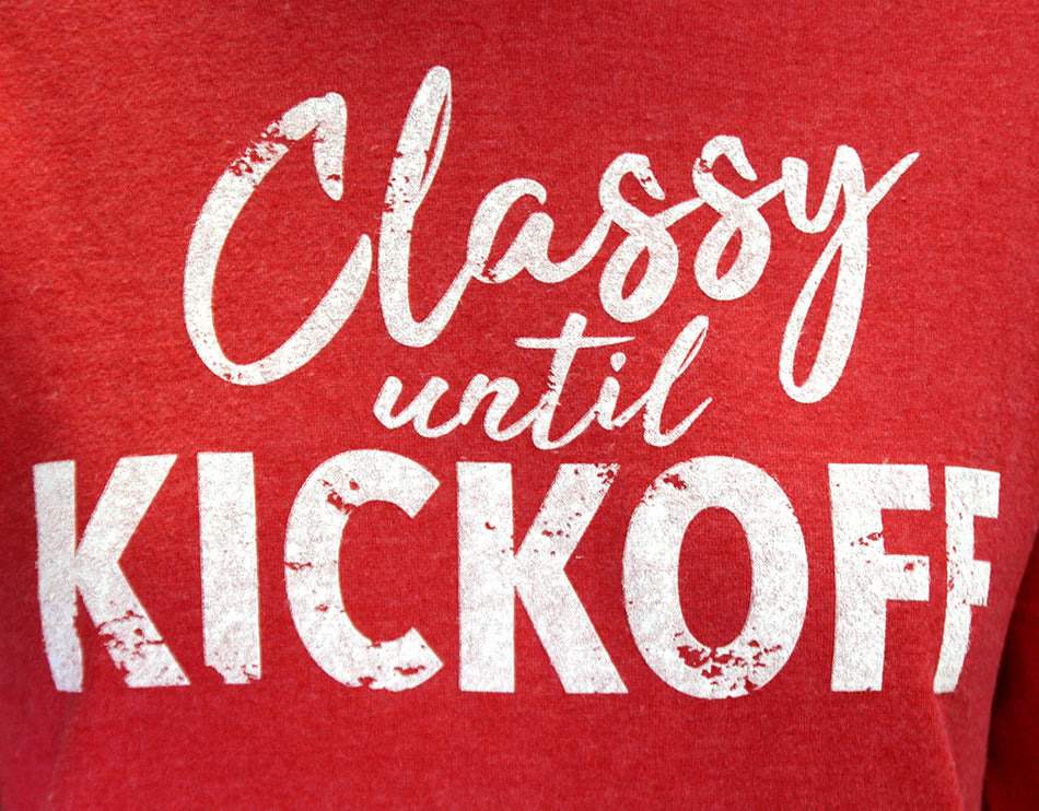 Ladies 'Classy Until Kickoff' Relay Hoodie