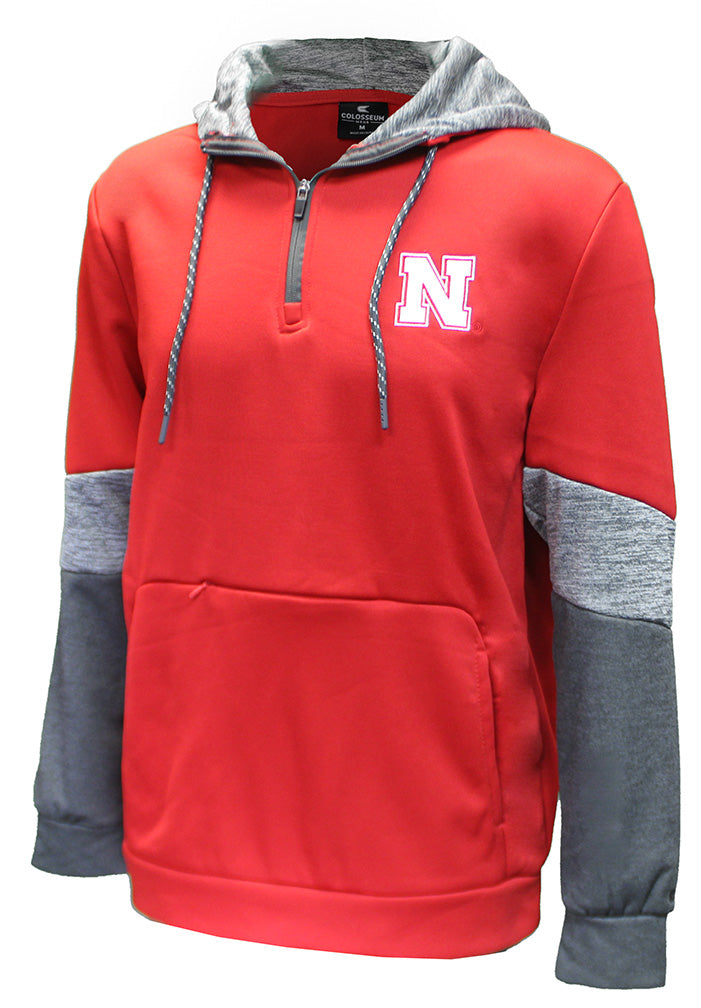 Nebraska Triple Option Quarter Zip Hoodie