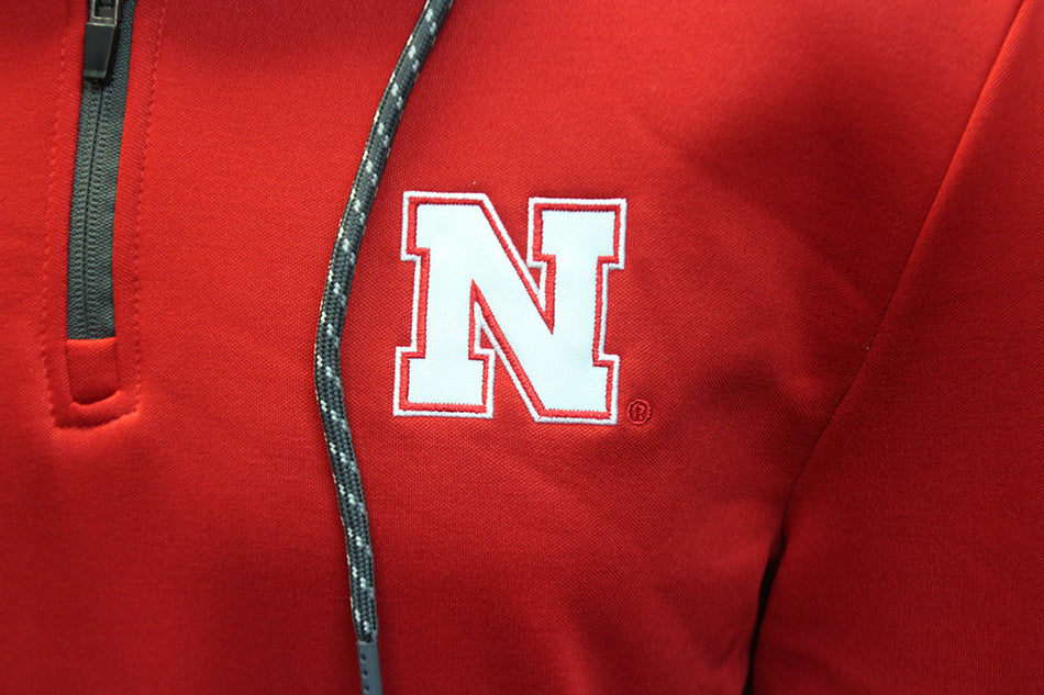 Nebraska Triple Option Quarter Zip Hoodie
