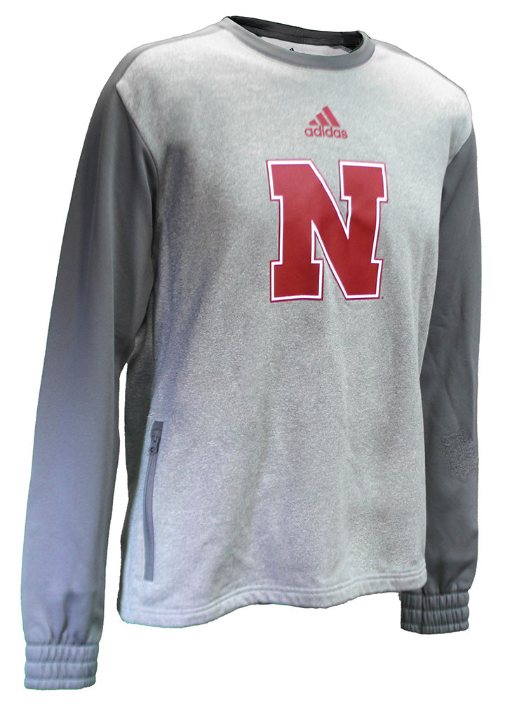 Adidas Nebraska Huskers Duo Tone Team Issue Crew