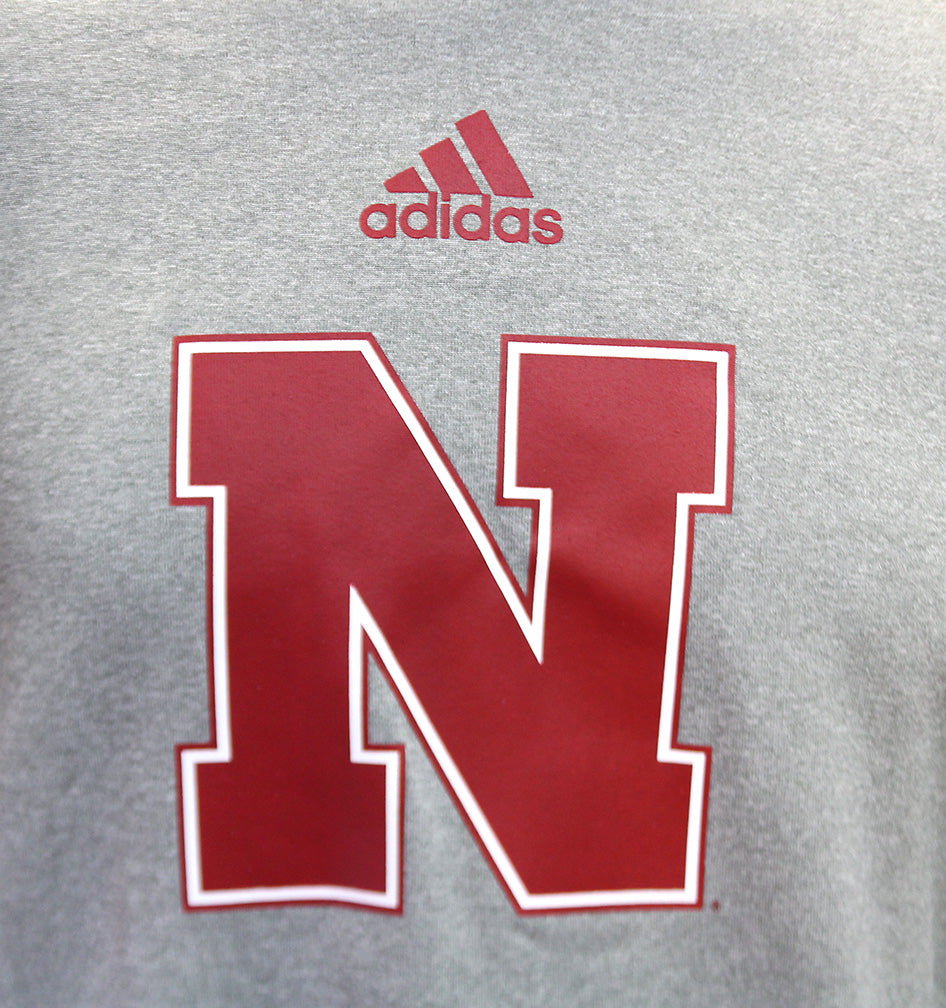 Adidas Nebraska Huskers Duo Tone Team Issue Crew