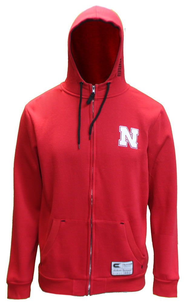 Nebraska Big Play Full Zip Hoodie
