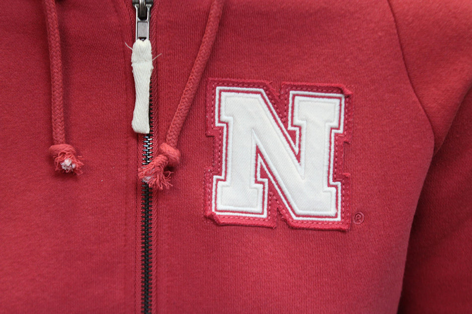 Womens Nebraska Runway Quarter Zip Hoodie