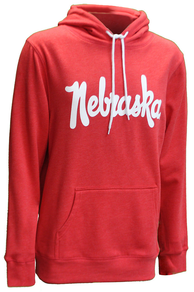 Happy Husker Charlie Hustle Tri-Blend Hood