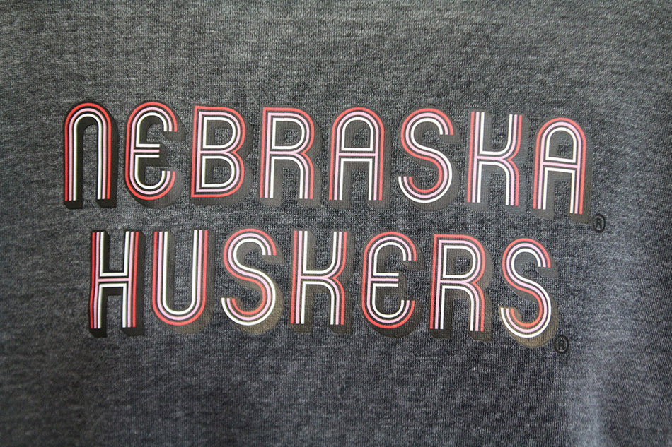 Womens Nebraska Huskers Disco Days Crew