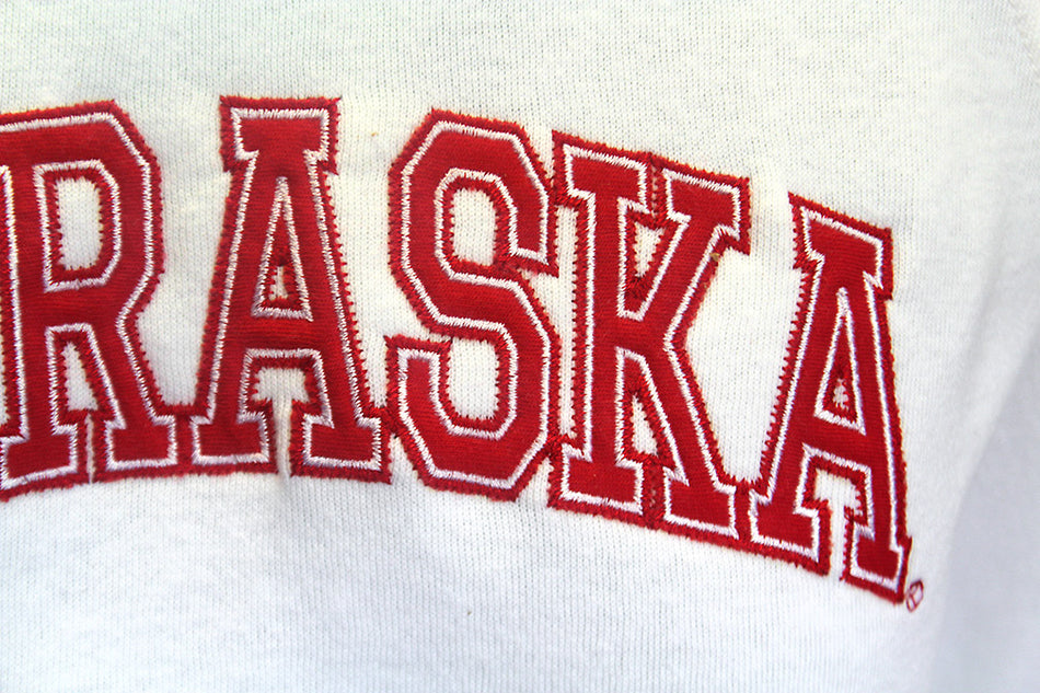 Womens Nebraska Academy Crew - Cream