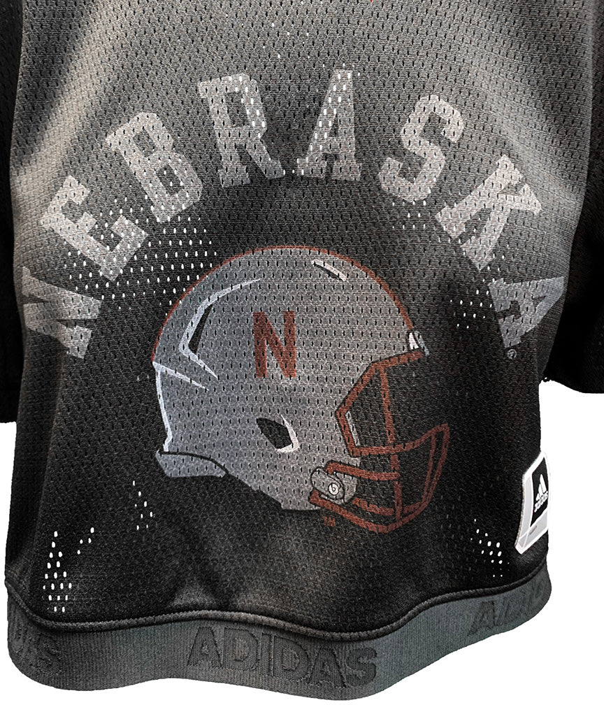 Adidas Womens Husker Speed Lid Crop Jersey