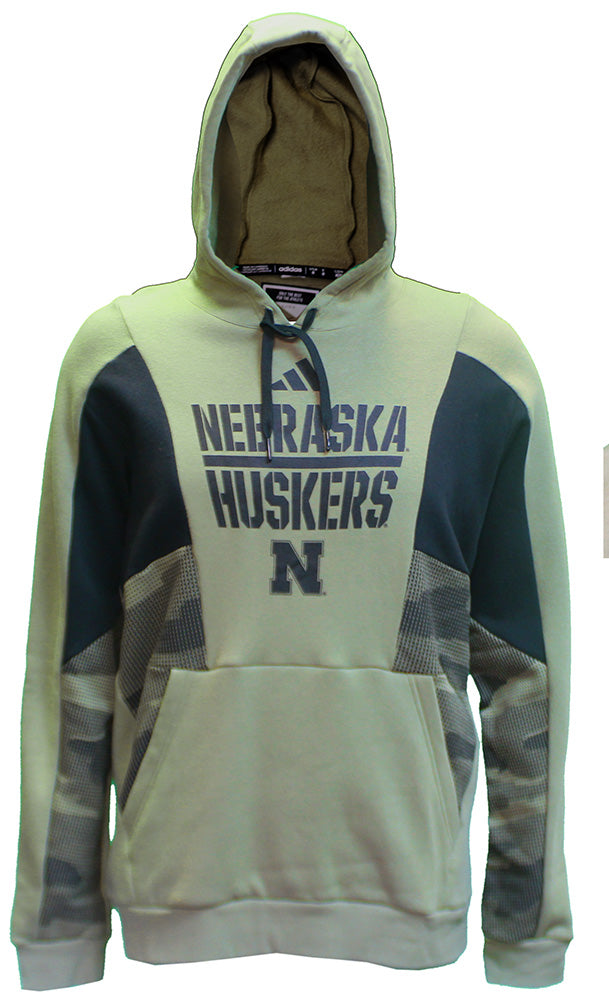 Official Adidas Coaches Sideline Veterans Day Huskers Hoodie