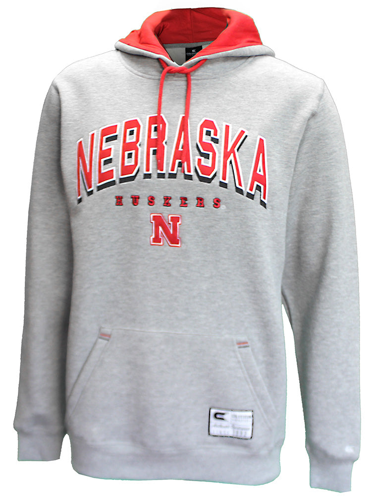 Nebraska Huskers Come Back Hoodie - Ash