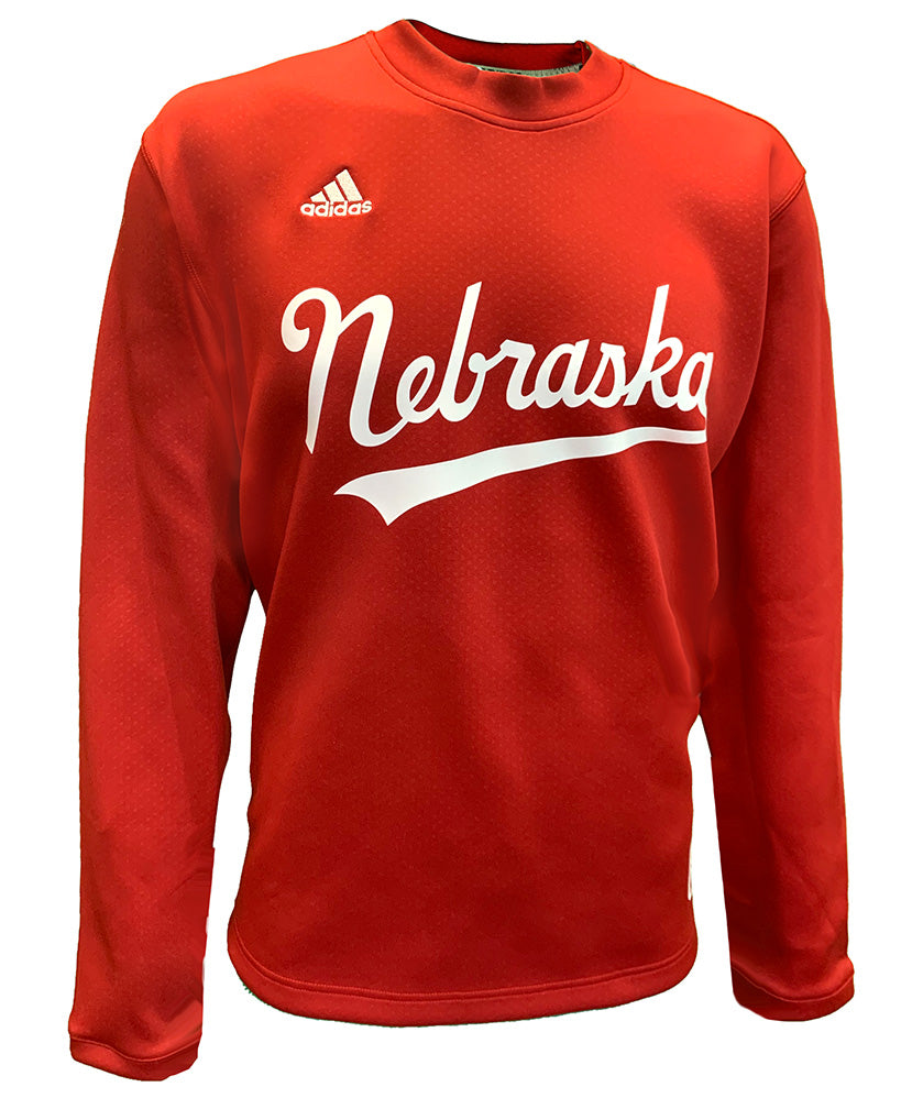 Adidas Nebraska RBI Fleece Crew