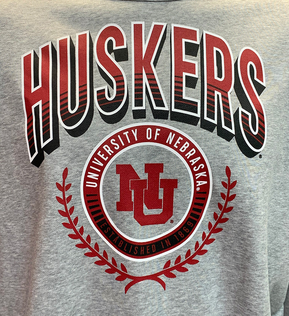 Adidas Huskers University Vintage Crew
