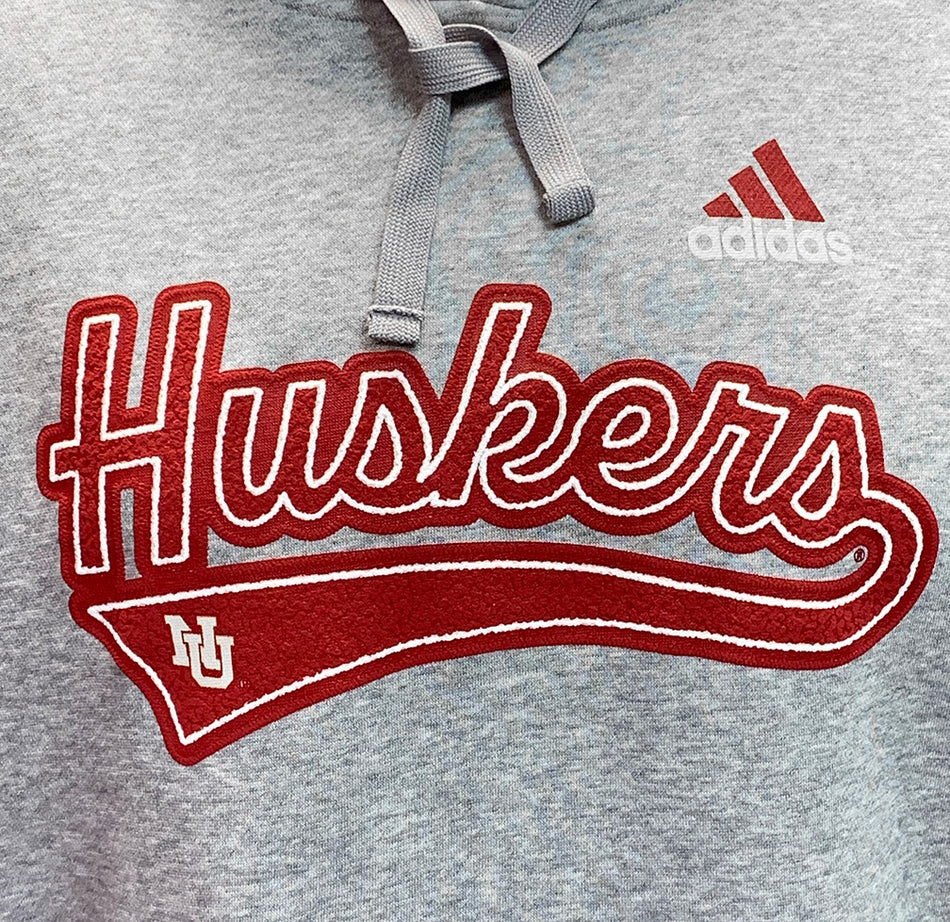Adidas Huskers NU Sweep Prep Fleece Hood