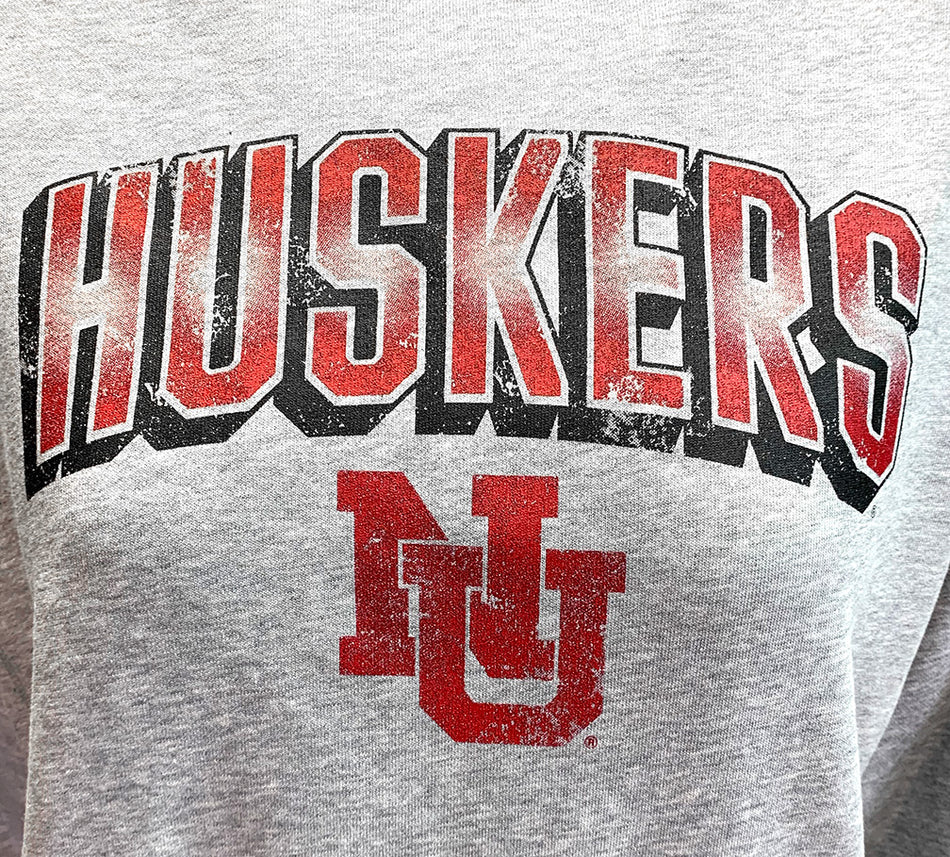 Adidas 2024 Womens Huskers Shadow Vintage Crew