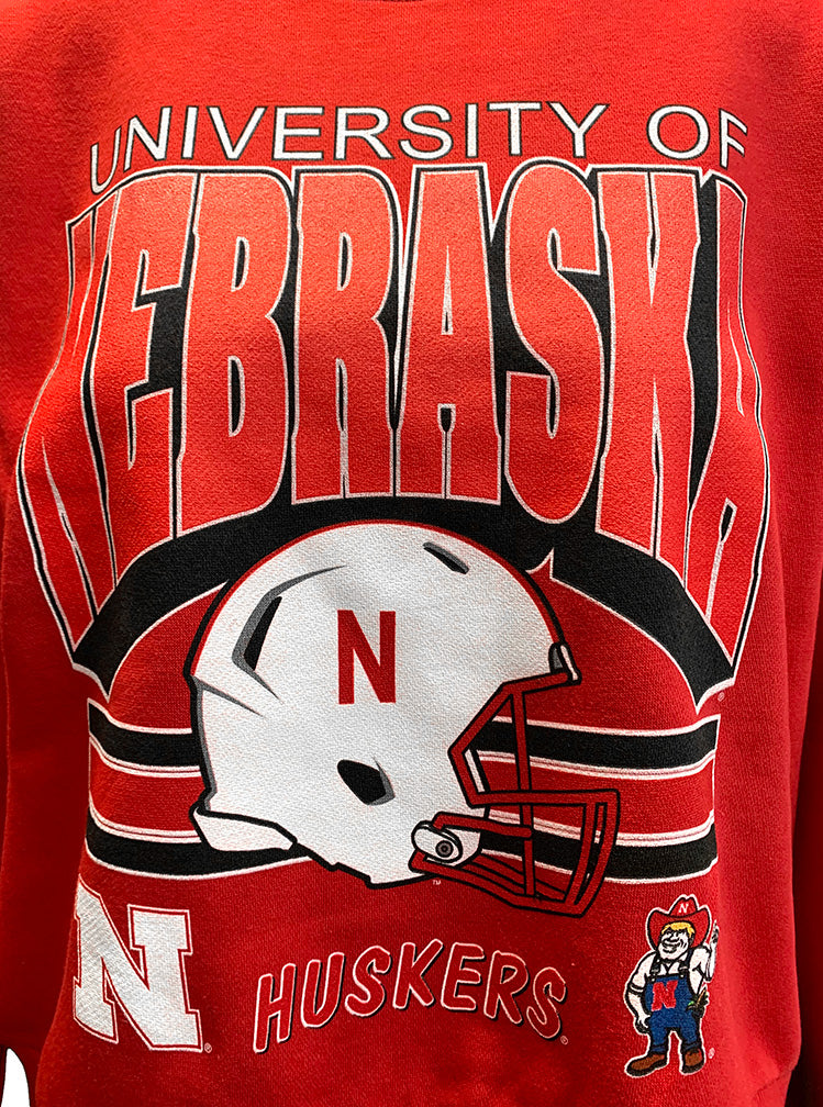Womens University Of Nebraska Sheffield Oversized Crew