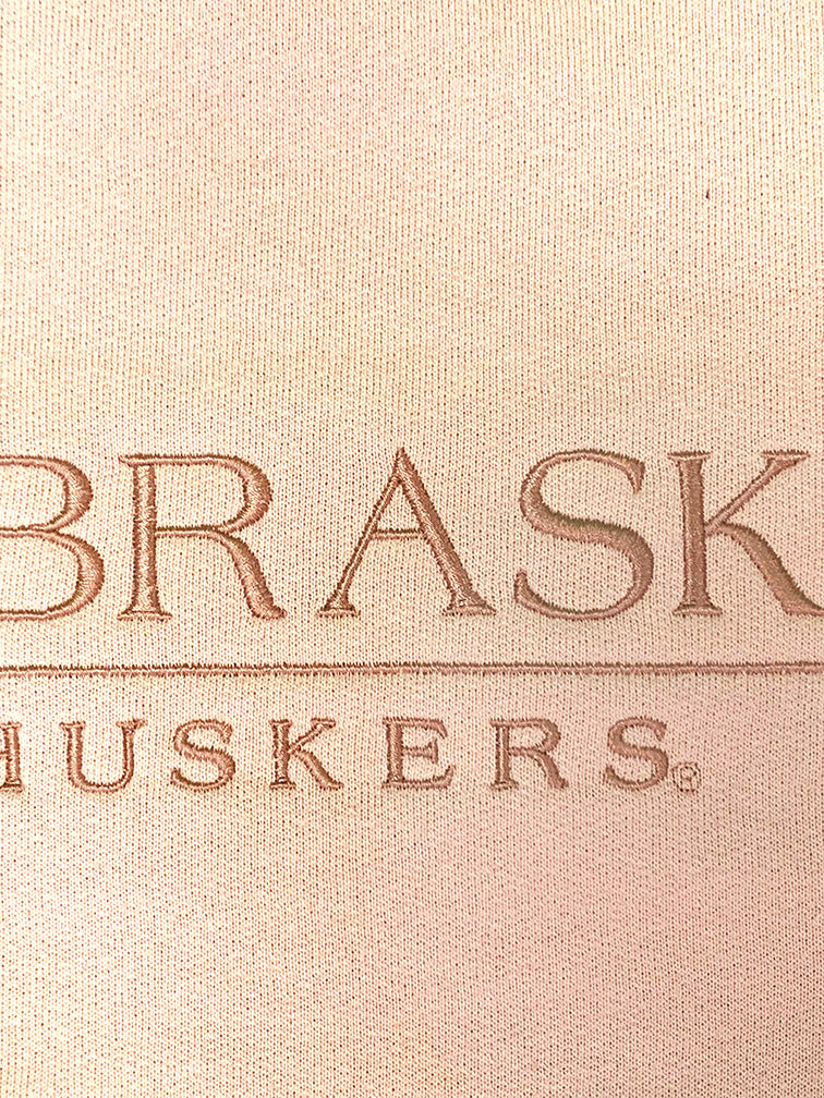 Womens Cocoa Butter Nebraska Huskers Powerblend Crew
