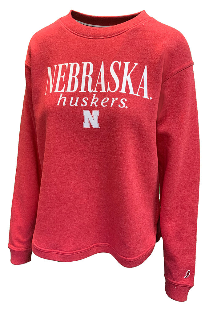 Womens Vintage Nebraska Huskers Crewneck