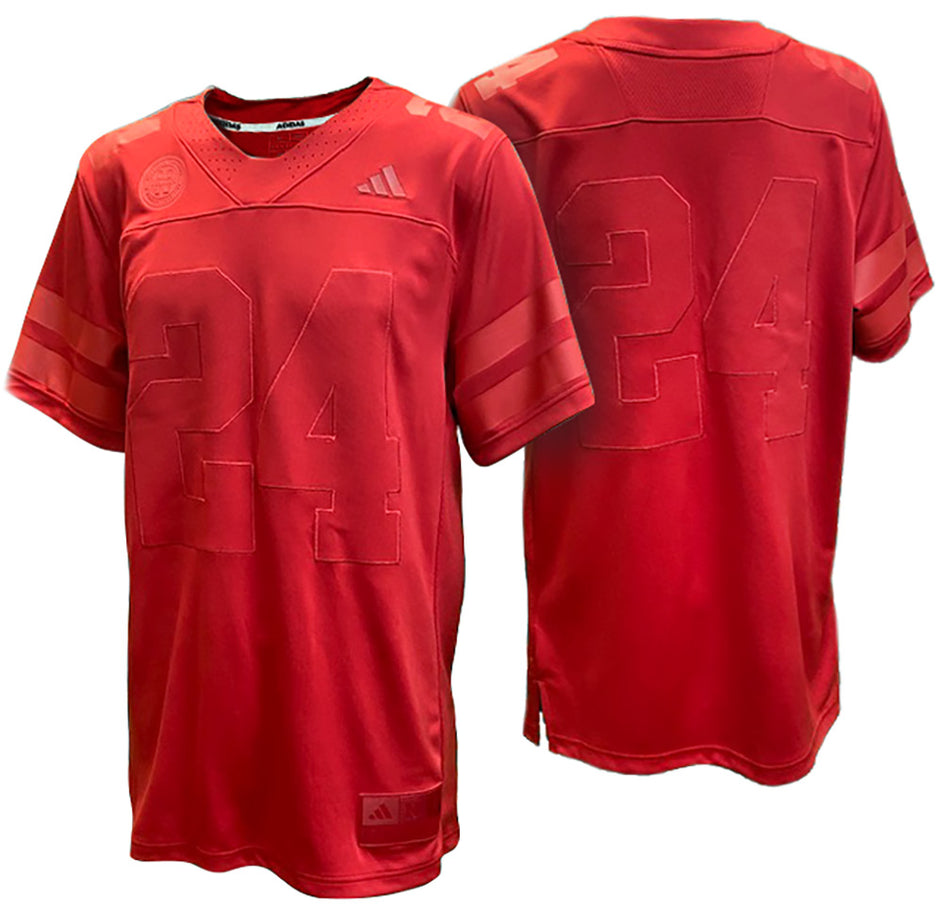 Adidas 2024 Cornhuskers Stealth Premier Jersey