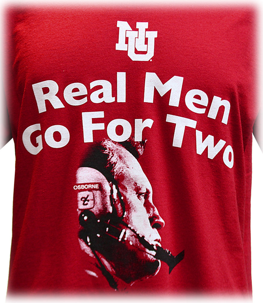 Osborne Real Men Go For Two Tee