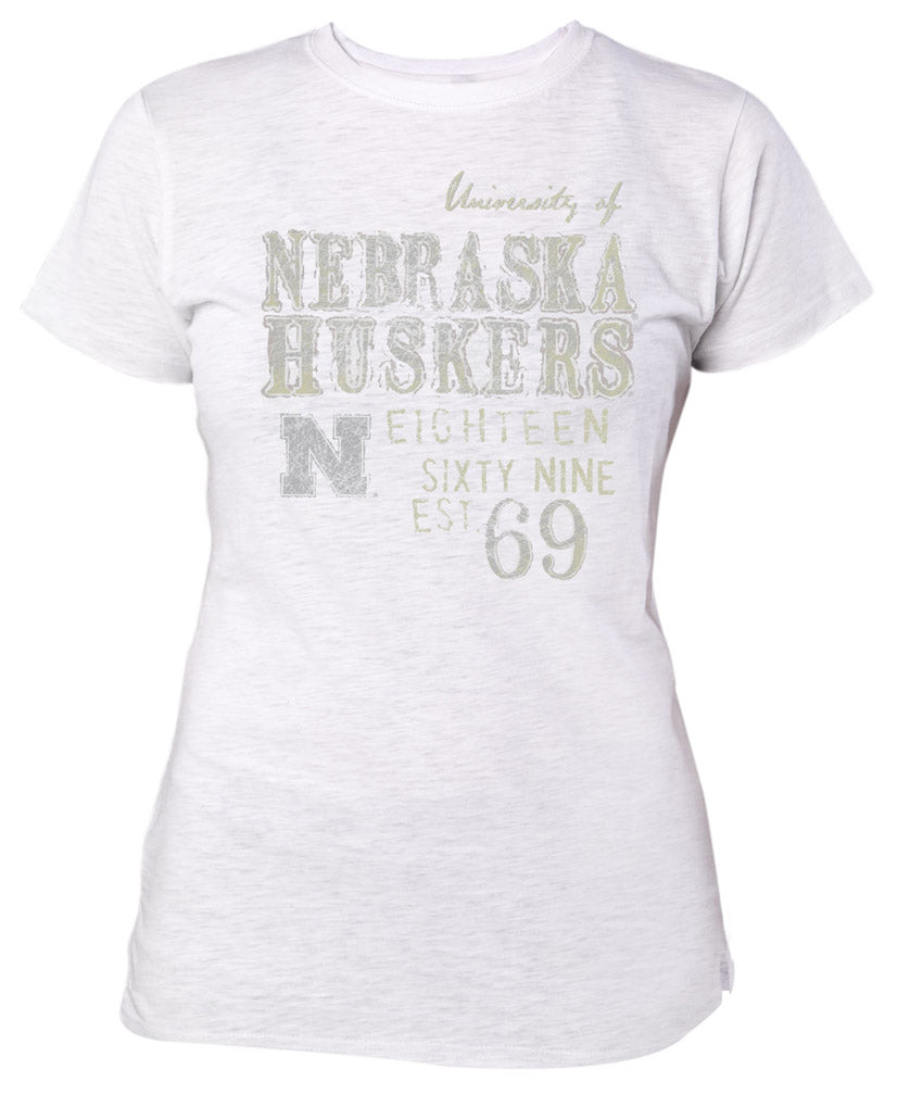 Ladies White Spring Tee