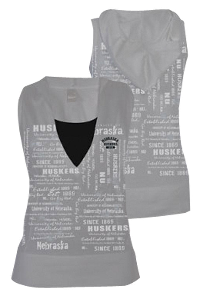 Ladies Sleeveless Hoody