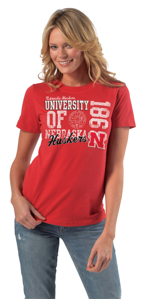 Ladies Basic Collegiate Tee