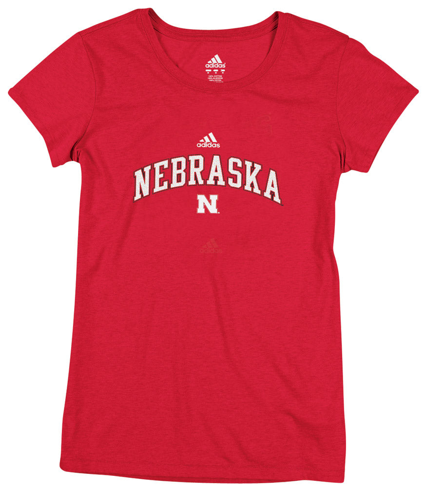 LADIES RED ARCH RIVAL TEE