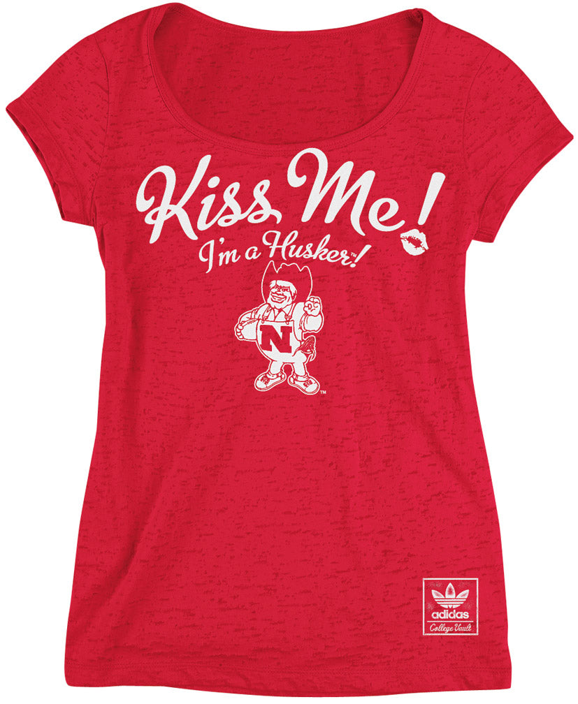 W. ADIDAS KISS ME BURNOUT TEE