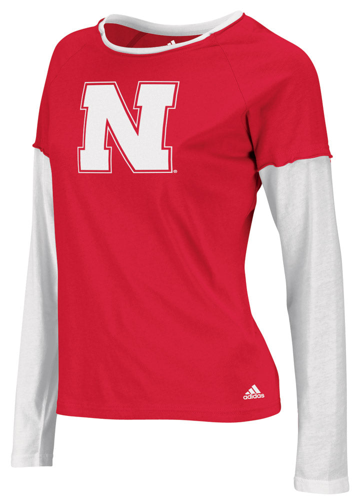 W. ADIDAS FAUX LAYERED N TEE